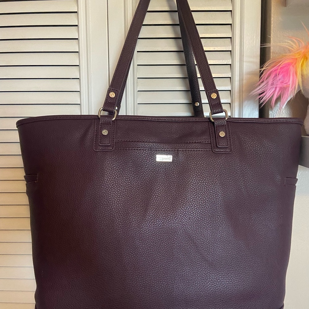 Thirty-One Dark Brown Tote Bag